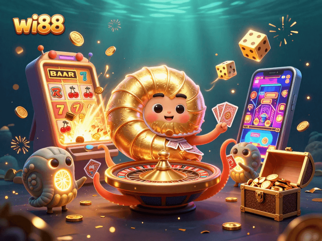 Experience thrilling wins at wi88 with a giant nautilus roulette and bursting jackpots
