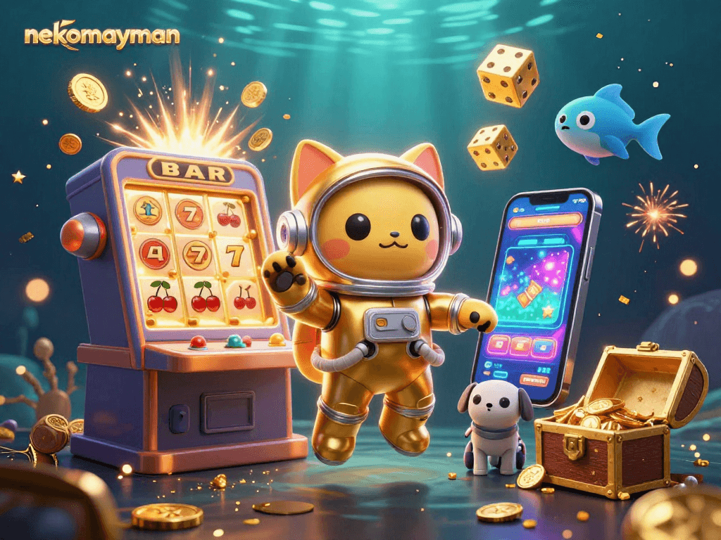 Neko May Mắn slot game magic revealed through immersive gameplay elements.