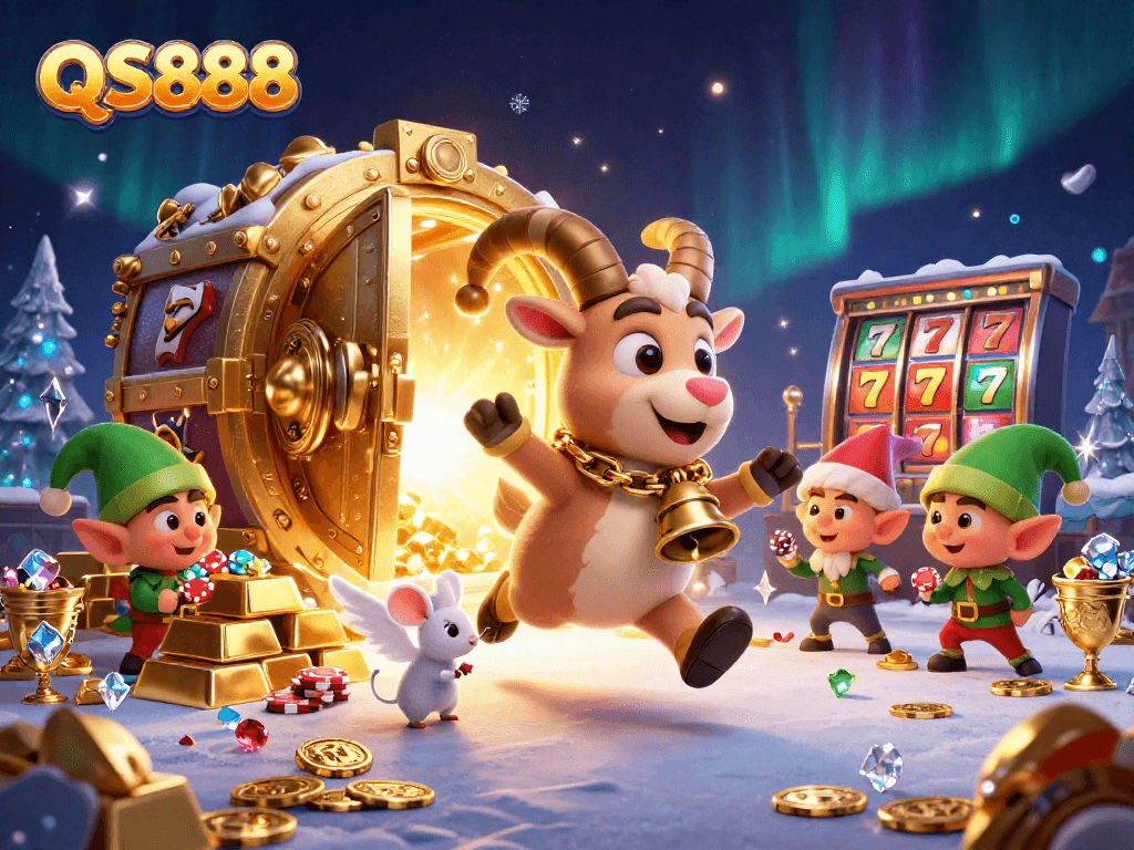 Experience vibrant gameplay and winning strategies at QS888 casino with exciting characters and treasures.