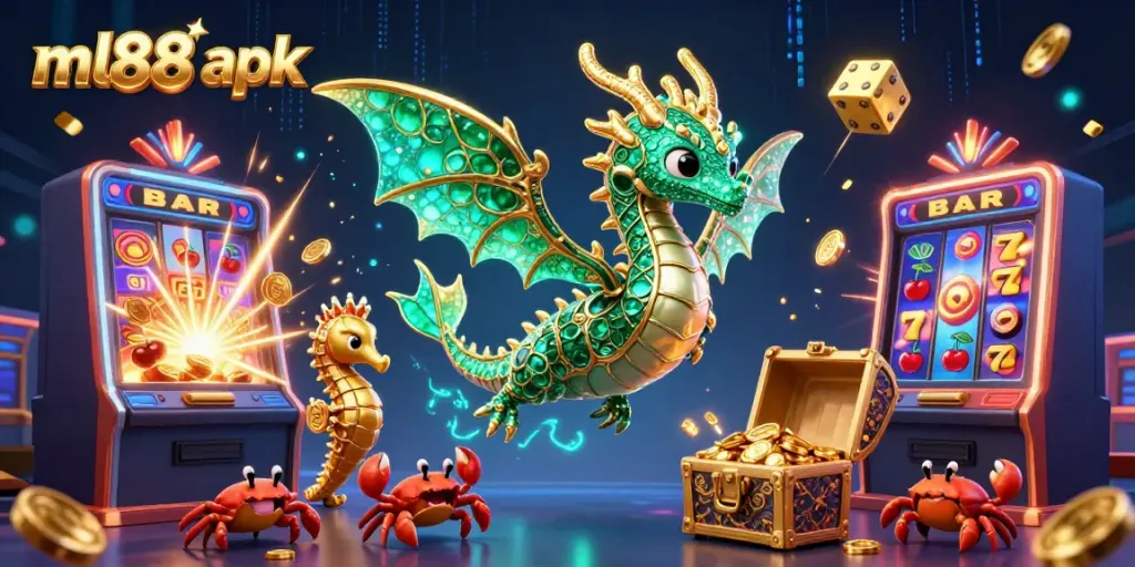 Experience thrilling action in the ML88 apk with vibrant casino visuals and dynamic game elements.