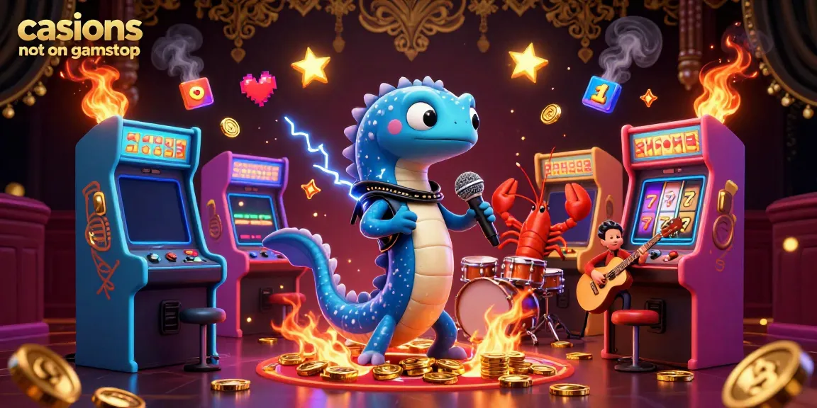 Experience thrilling fun at casinos not on gamstop with a vibrant DJ performance in an underwater casino.