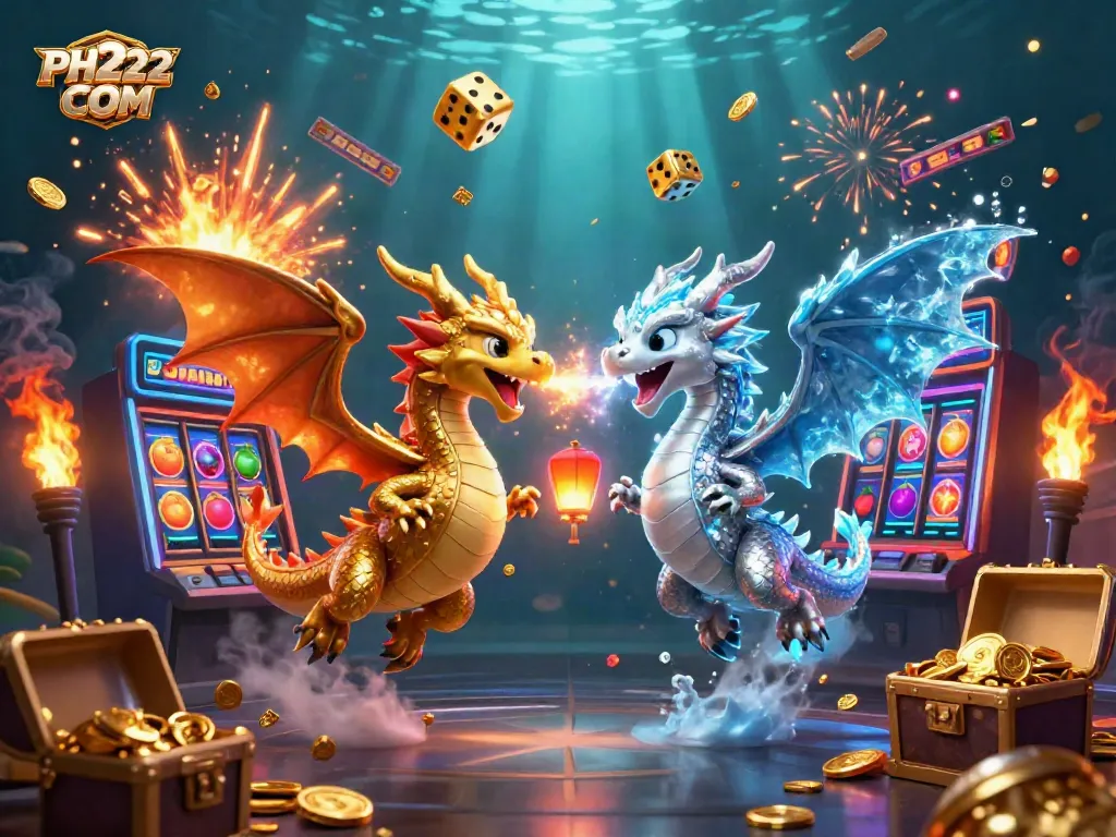 Engage in thrilling gameplay at PH222 COM with dynamic slot machines and enchanting dragons.