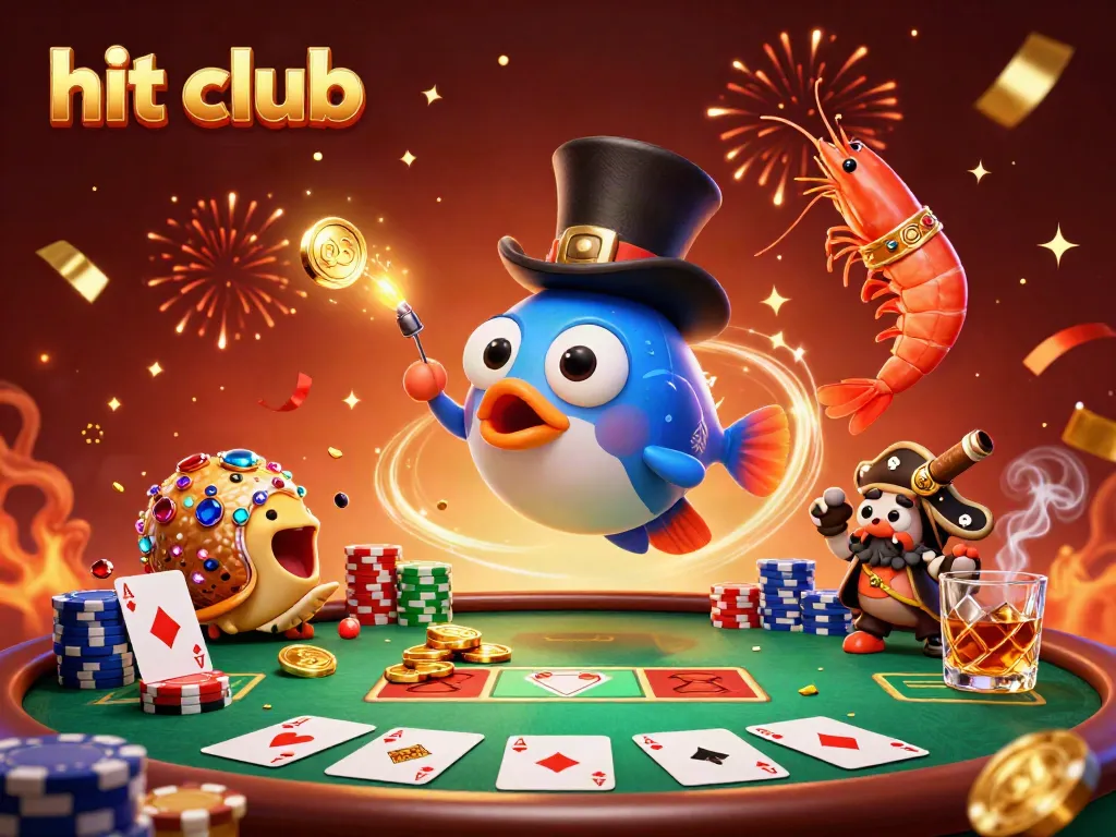 Engage in thrilling gameplay at hit club with a dynamic 3D underwater casino experience.