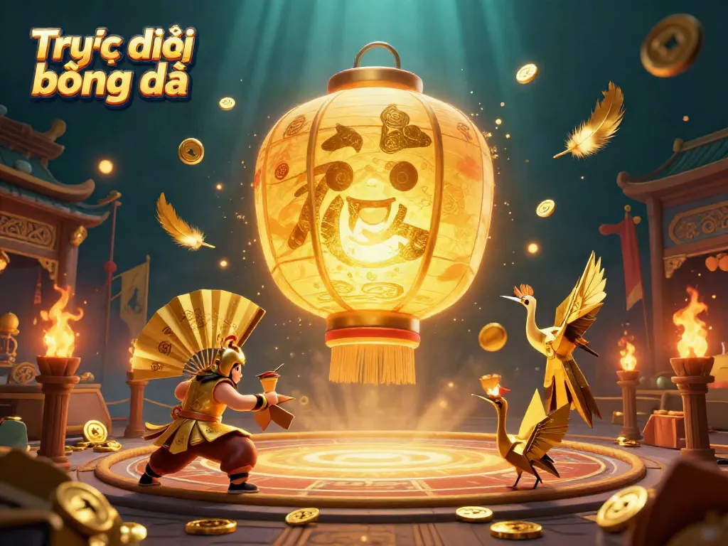 Experience Trực tiếp bóng đá live with engaging characters and rich casino elements in a dynamic 3D scene.