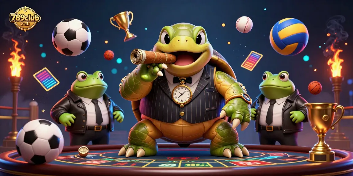 Experience thrilling gaming at 789club web with iconic casino characters and dynamic sports elements