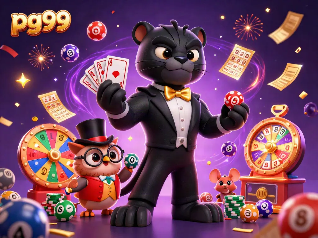 Play interactive games featuring pg99 with stylish characters and vibrant casino elements.