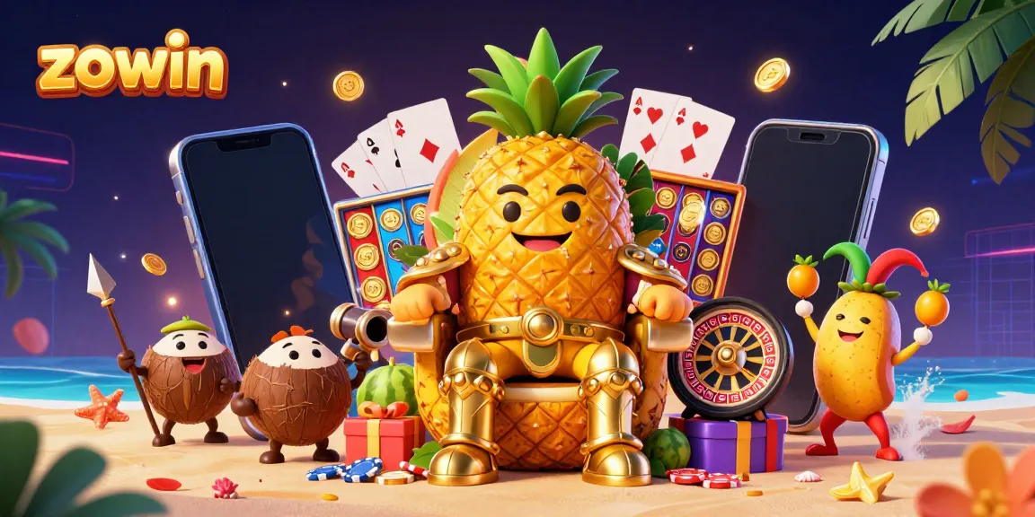 Spin to win with exciting games at zo win, featuring vibrant casino characters and elements.