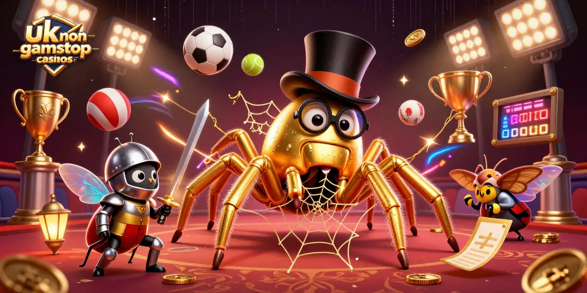 Engage with uk non gamstop casinos in this vibrant, dynamic 3D virtual casino scene.
