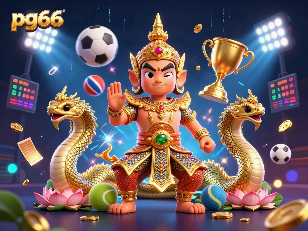 Experience exciting gameplay at pg66 with vibrant casino elements and engaging sports action.
