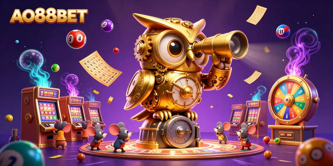 Experience thrilling moments at AO88BET with dynamic casino elements and rich 3D illustration.