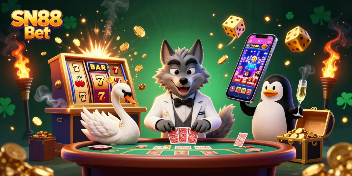 Experience the thrill of SN88 Bet with vibrant slots and dynamic gameplay at the casino!