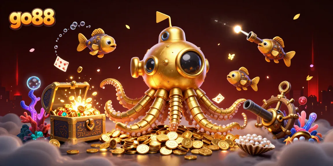 Experience the thrilling gameplay action at go88 with a stunning underwater casino adventure.