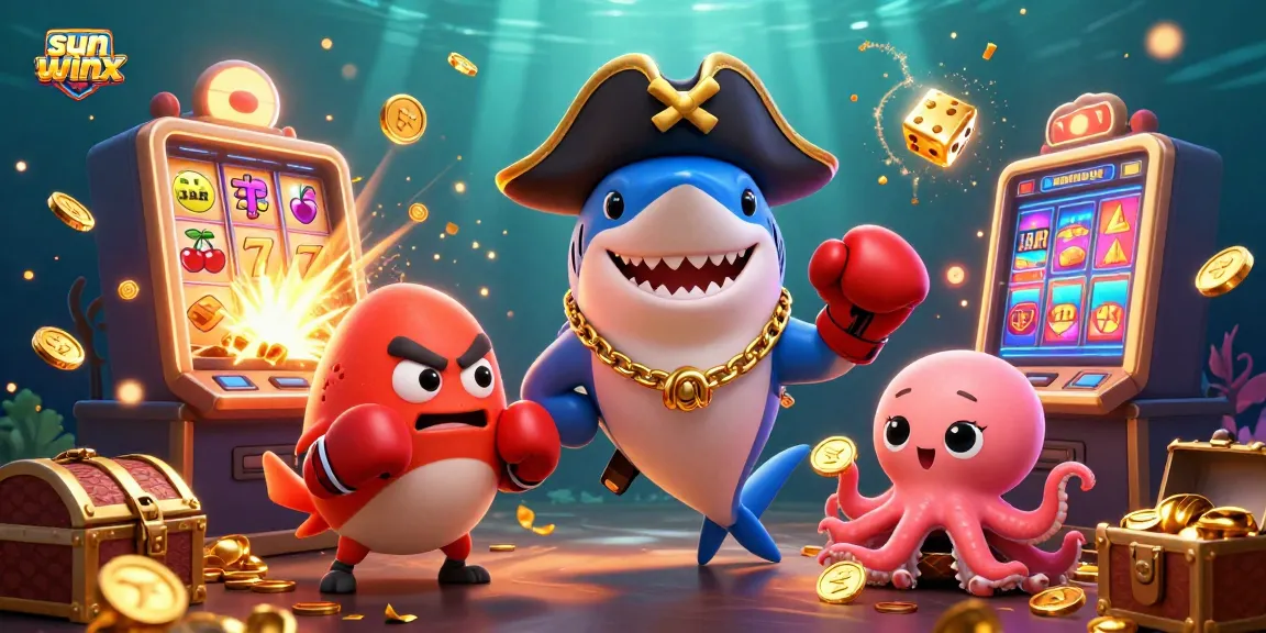 Experience thrilling jackpots with sunwinx and vibrant characters in an exciting casino scene.
