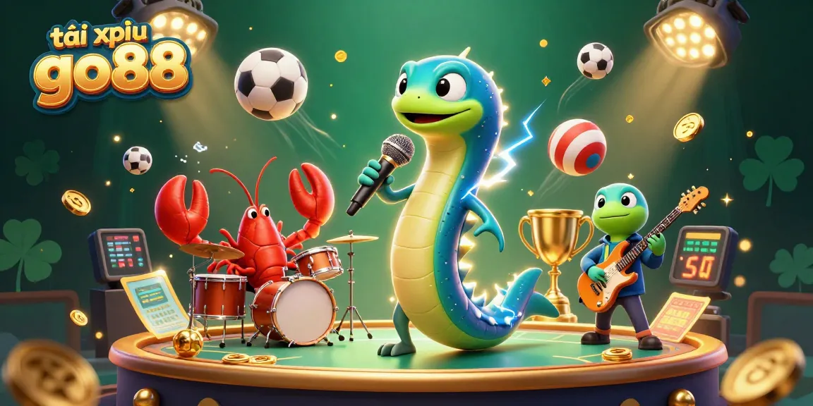 Engage in thrilling tài xỉu go88 gameplay on a vibrant underwater casino stage filled with dynamic action.