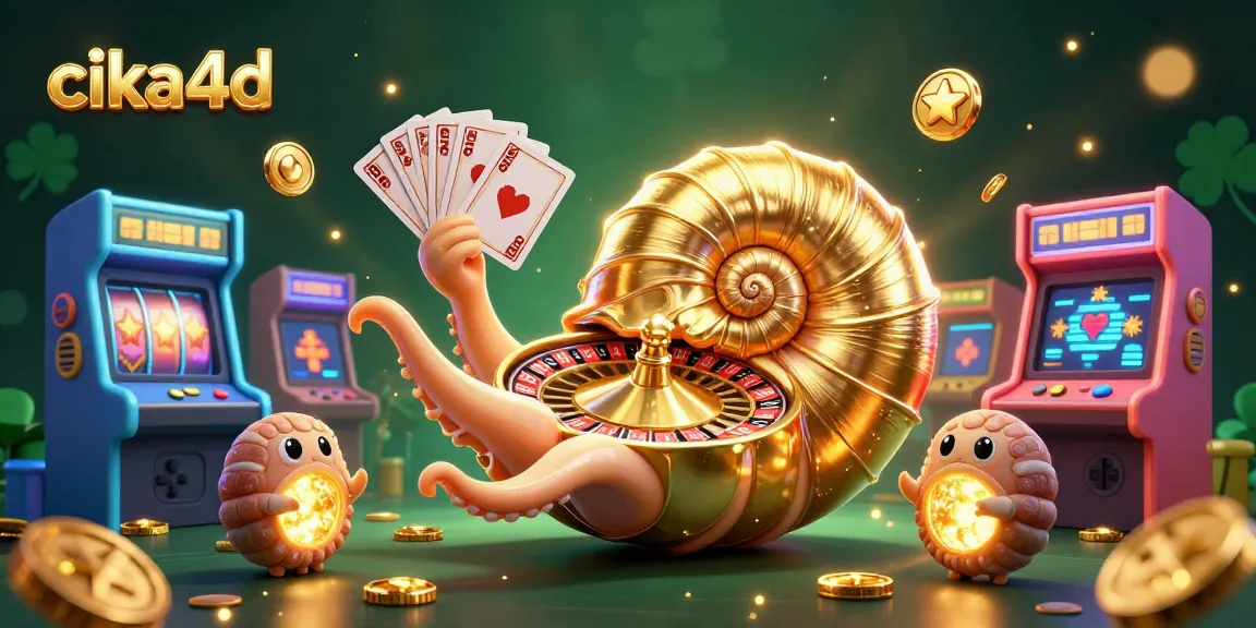 Engage in thrilling gaming experiences with cika4d, featuring a vibrant casino scene and dynamic game elements.