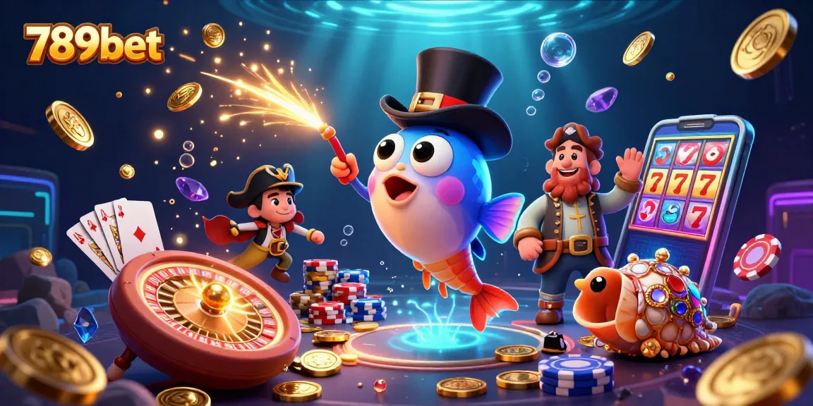 Play slots and win at 789bet with thrilling underwater adventures and glittering treasures.