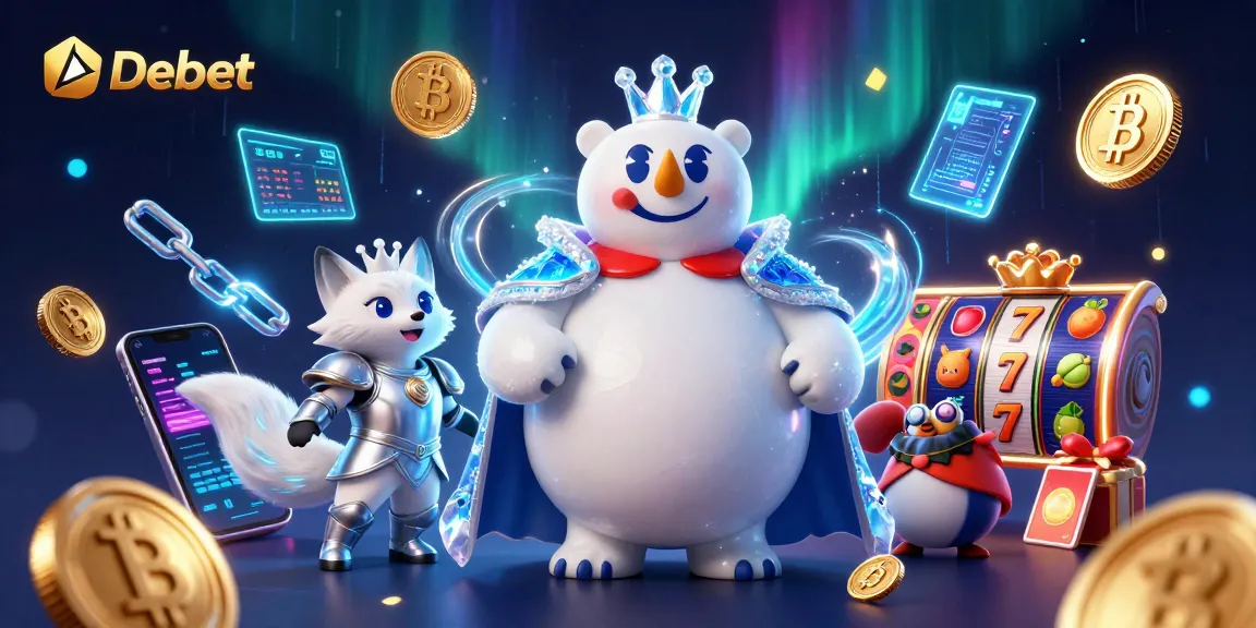Engage with thrilling slots and jackpots at Debet while discovering crypto casino fun!
