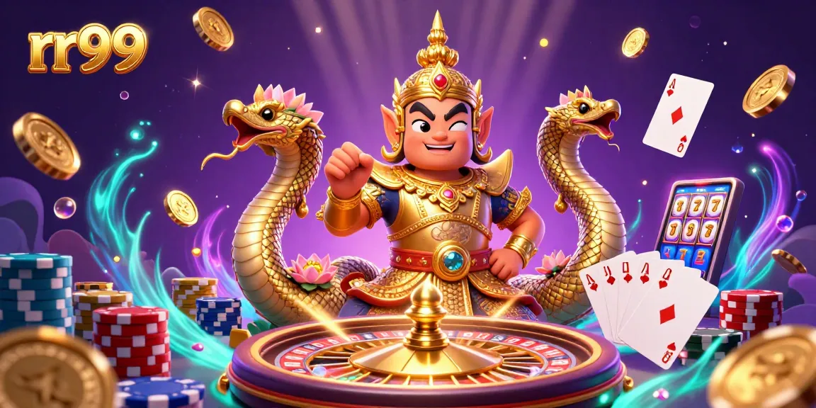Experience thrilling gameplay at rr99 with exciting slots, poker chips, and a spinning roulette.