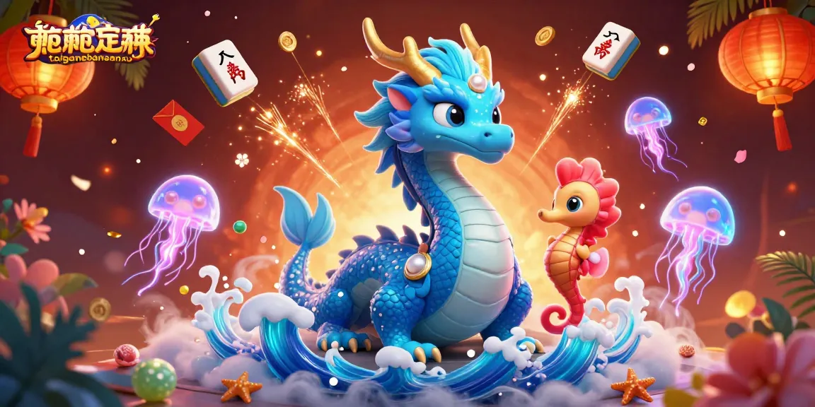 Engage with taigamebancaanxu as the azure water dragon and seahorse knight create thrilling online gaming adventures.