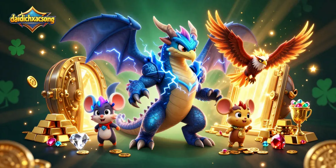 Join the thrilling adventure of daidichxacsong as players battle for treasure against fearsome opponents.